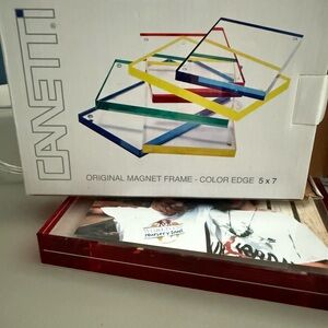 Red Magnet Frame - Color Edge 5x7